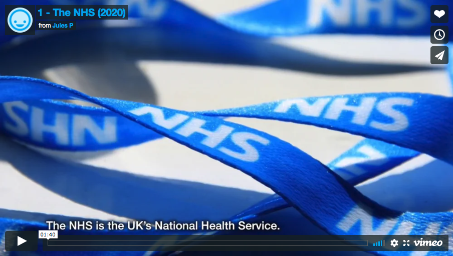 Video 1. The NHS (2020)